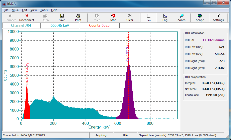 Basic Spectrometry Software BrightSpec